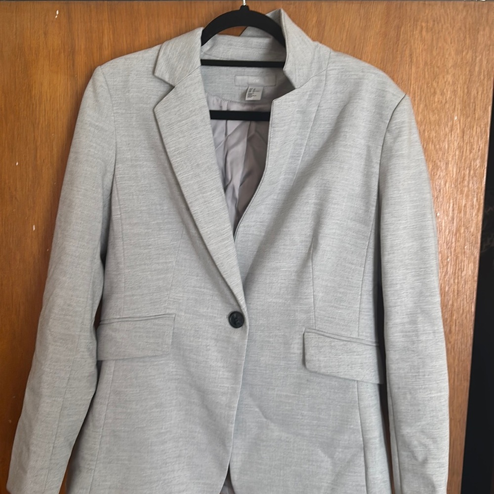 Barely Worn H&M Gray Blazer